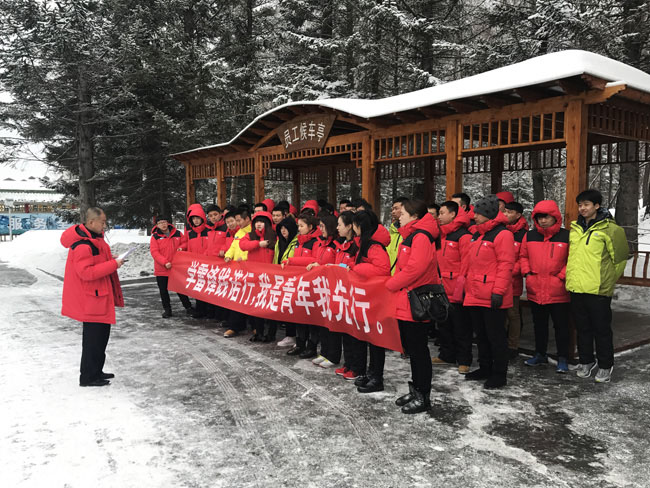 學(xué)雷鋒踐諾行，我是青年我先行