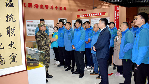 公司北景區(qū)運(yùn)營(yíng)黨支部“奮斗百年路 啟航新征程--學(xué)黨史、悟思想、辦實(shí)事、開(kāi)新局”寒蔥嶺密營(yíng)遺址愛(ài)國(guó)主義教育實(shí)地考察主題黨日活動(dòng)